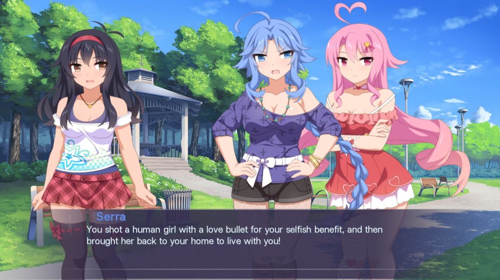 Lesbian Hentai Game Review Sakura Cupid Hentaireviews