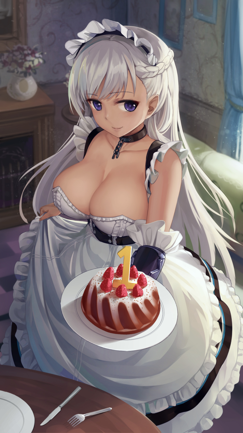 Anime Huge Boobs White - Big Tits Anime Maid Nut-Busting Post â€“ 19 pics - Hentaireviews