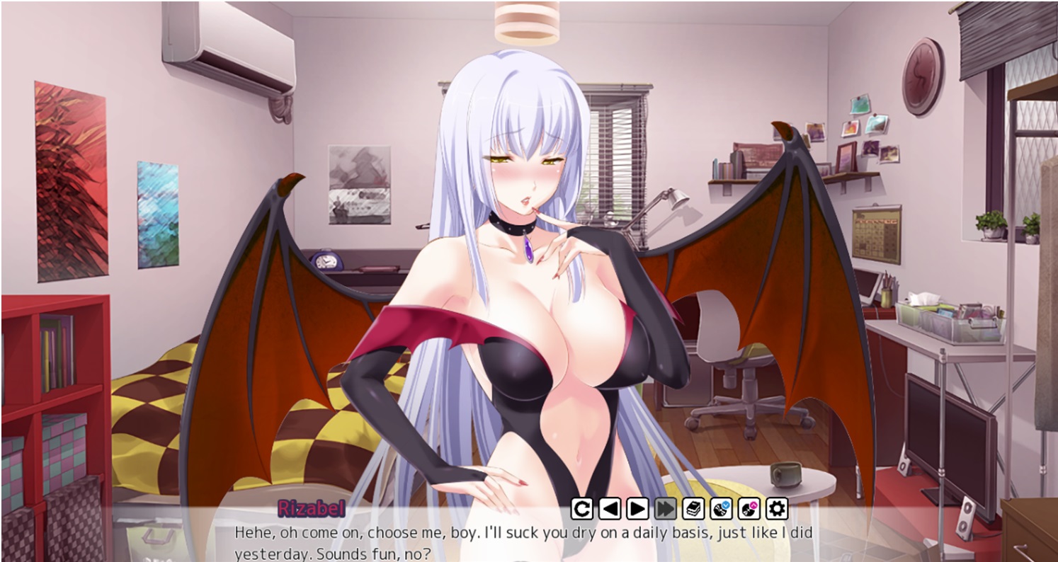 Harem Hentai Game: Angel, Devil, Elf and Me - Hentai Reviews