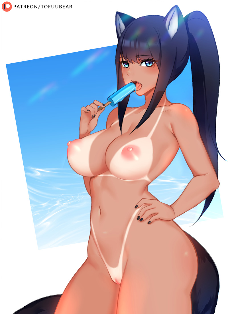 sexy tanned body tanlines anime girl porn image 15 - Hentai Reviews