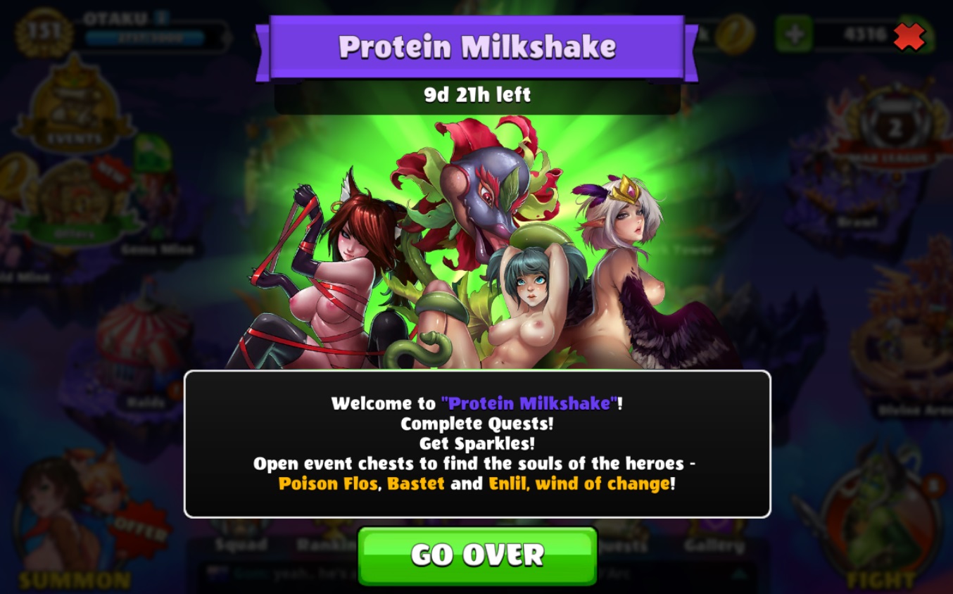 Cunt Wars Hentai Strategy Game Made By Hooligapps Protein Milkshake