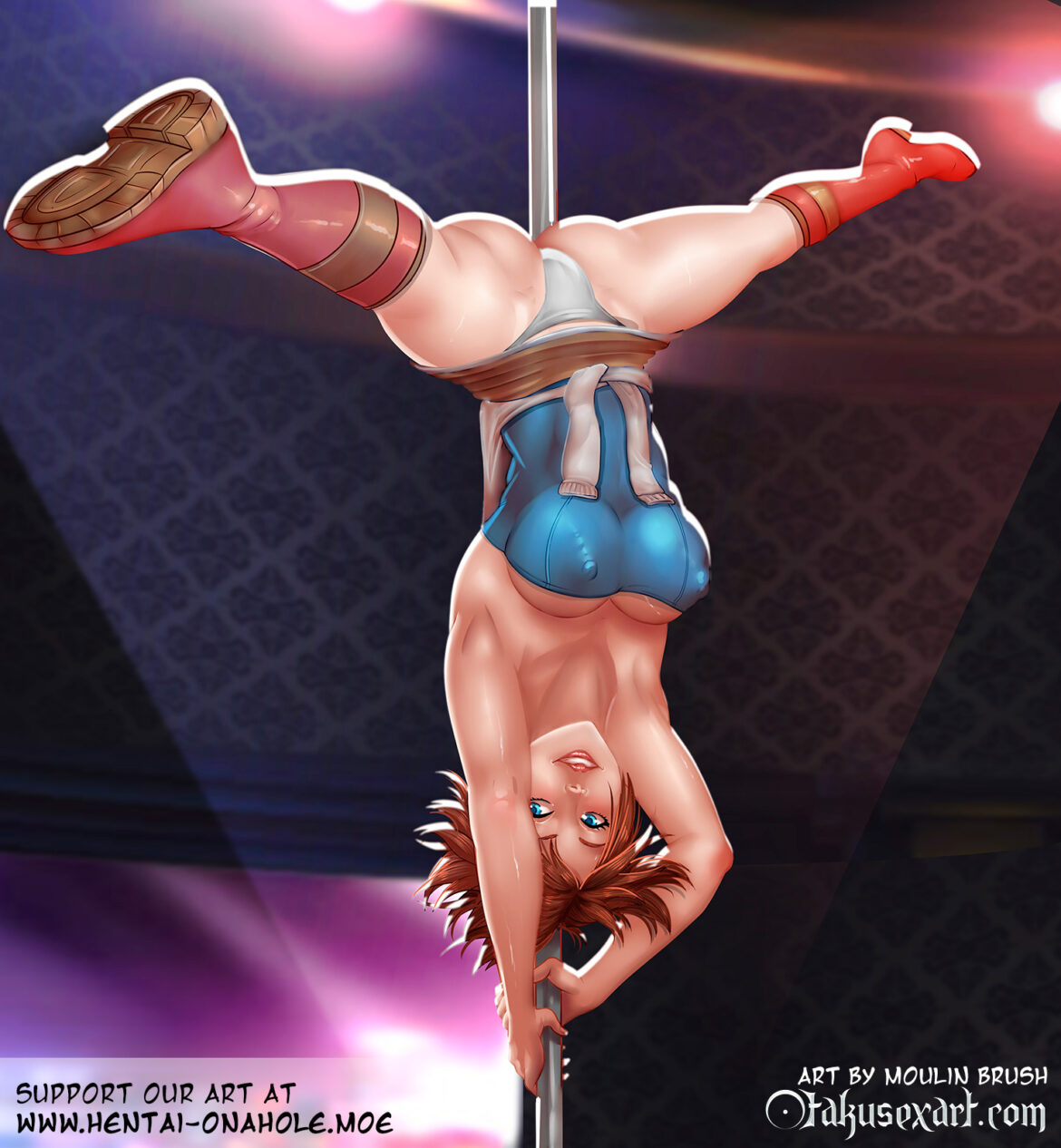 resident evil porn_jill valentine pole dancing_clothed_