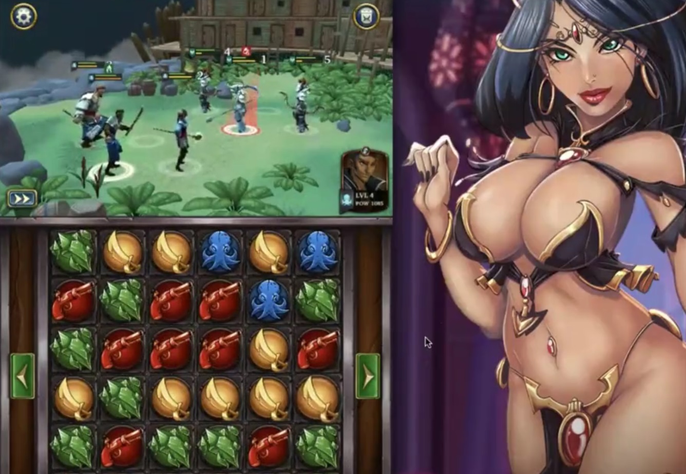 Adult game for mobile