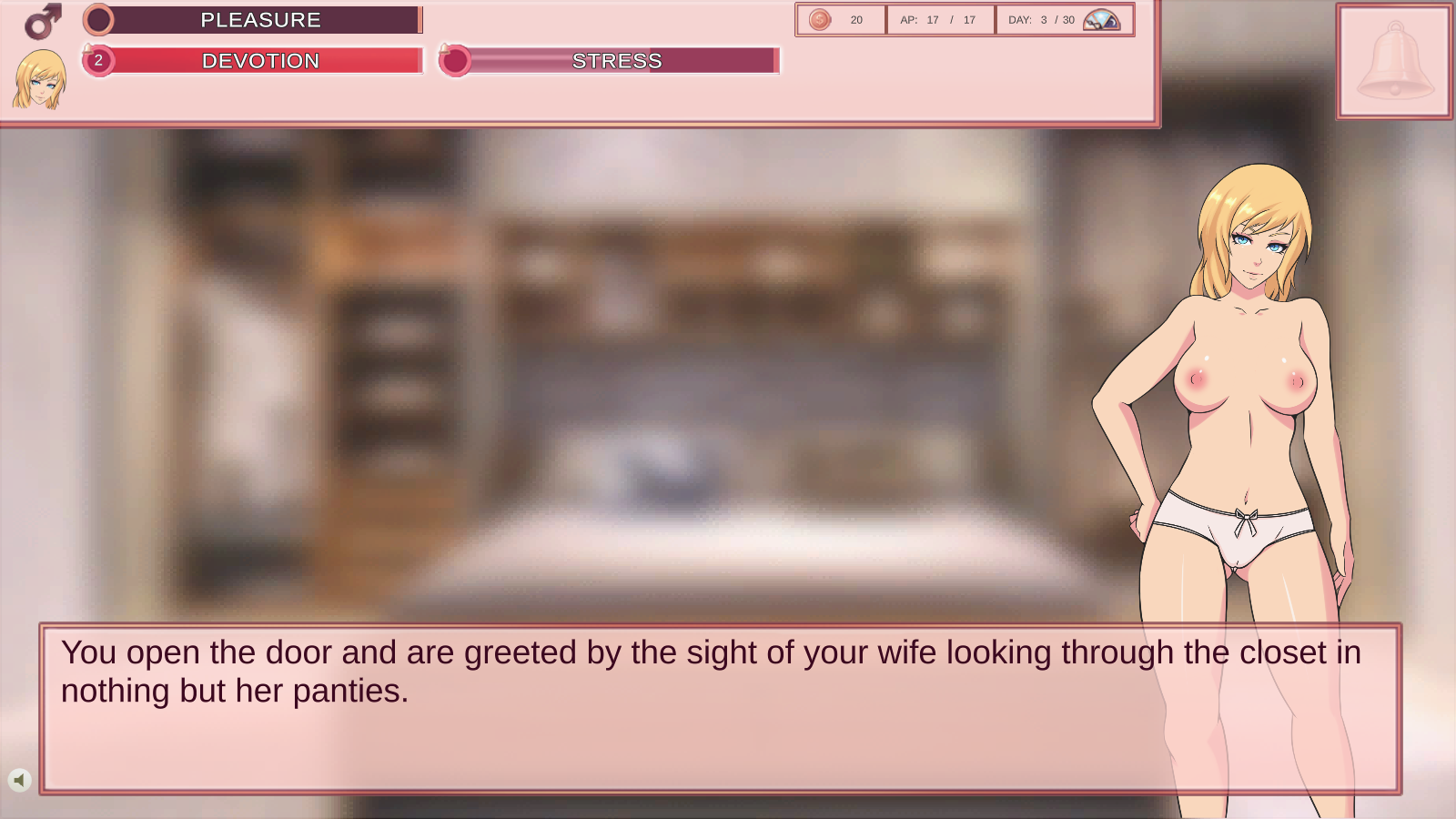 Wife Trainer Porn Game: Bell Master. 
