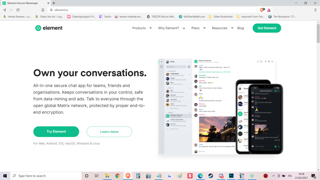 chat element