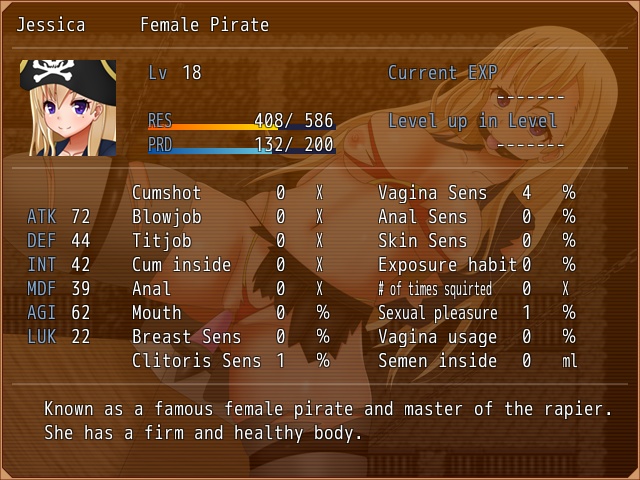 640px x 480px - Hentai RPG Game Review: Lady Pirate Jessica - Hentaireviews