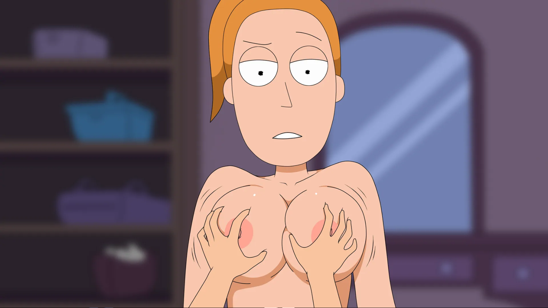 Return to Cartoon Sex Game Review: Rick and Morty a Way Back Home. 