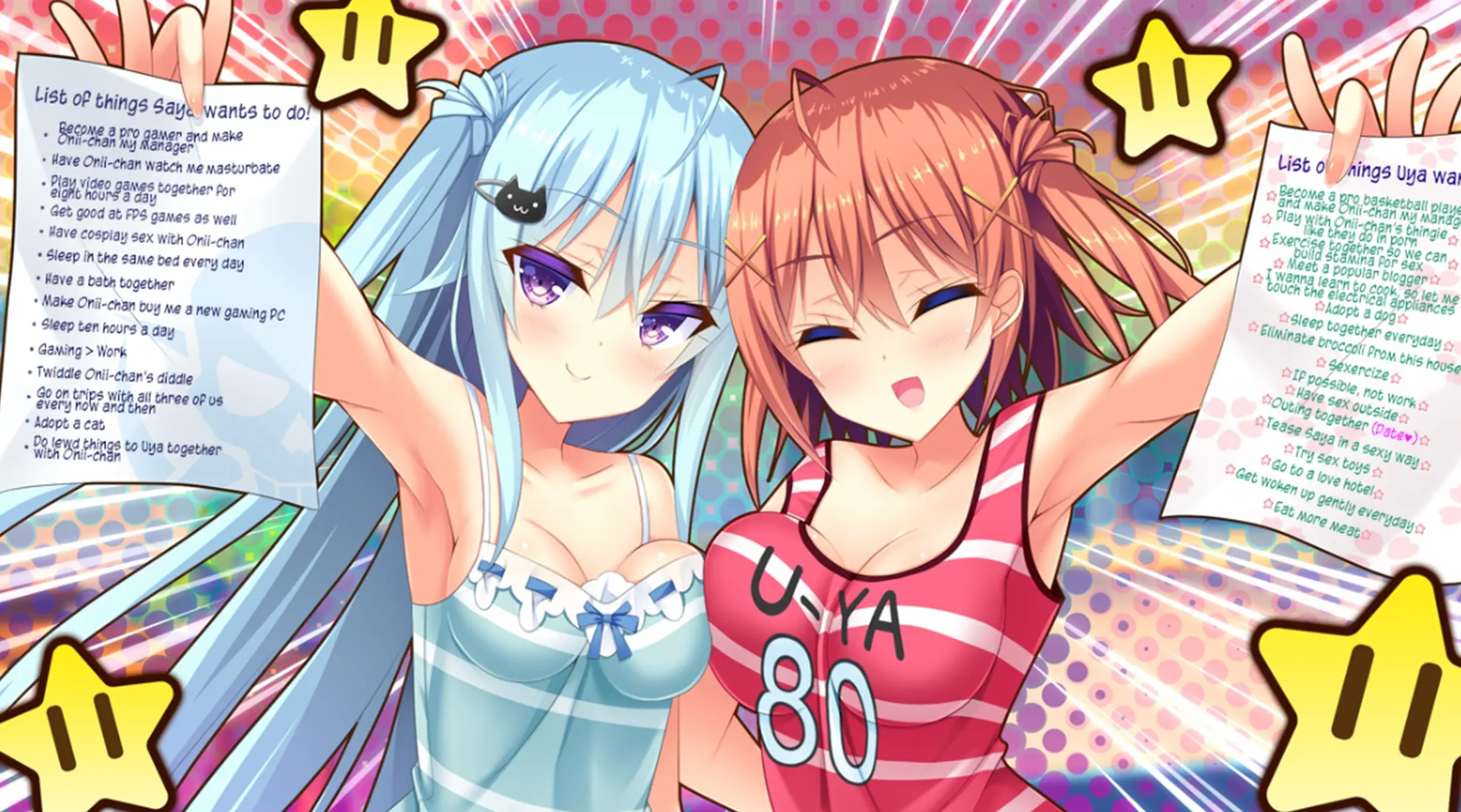 Animegirl Double-Team Sex Game Review Chinkamo Twins pic