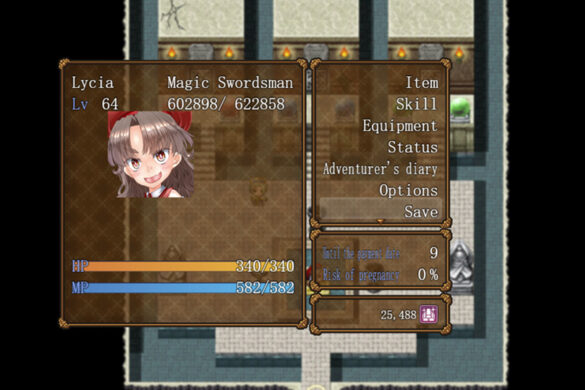Fallen Noble Lady Lycia’s Stuggle, a hentai game developed by Iron Chain Council 12