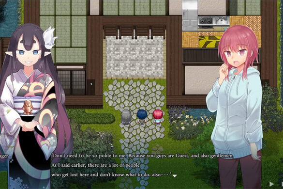 Kakuriyo Village Moratorium of Adolescence by DokiDoki Games 2 anime game redhead rpg roleplay