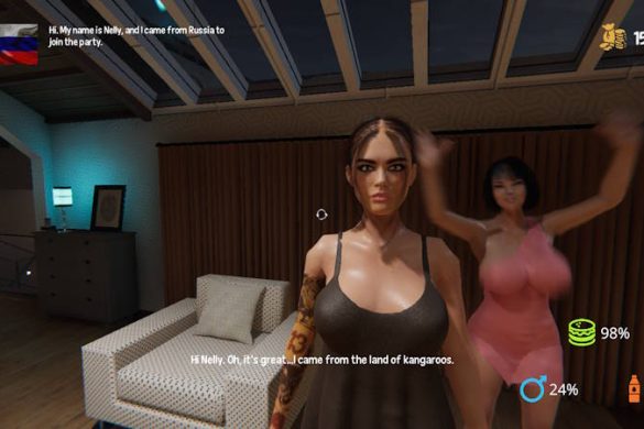 Villa Party by Universal Game Studio screenshot 03 3d sex porn girl big boobs